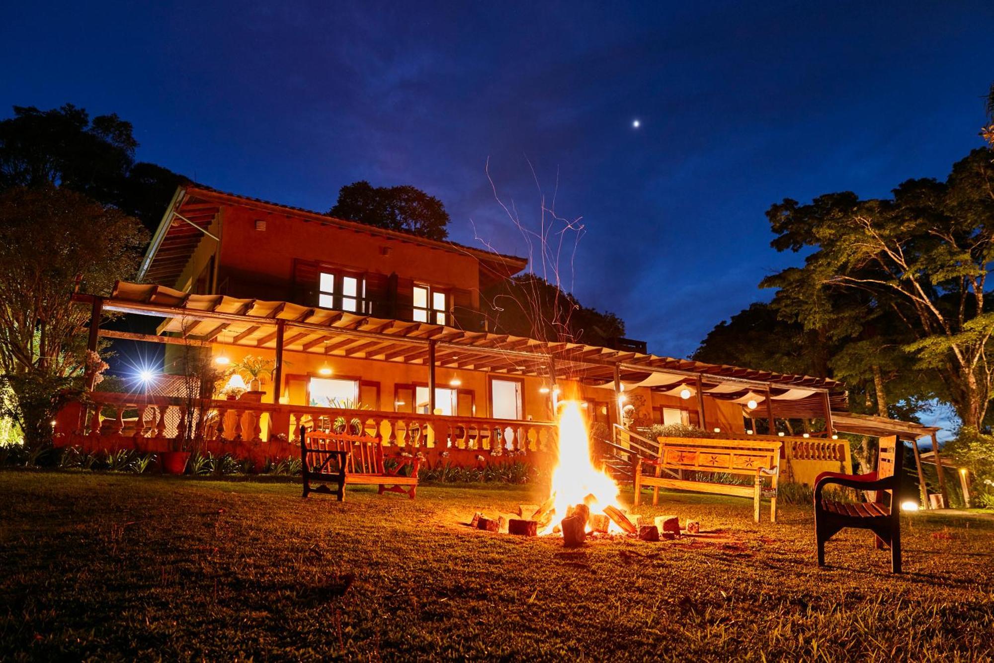 Hotel Fazenda Morros Verdes Ecolodge Ibiúna Buitenkant foto